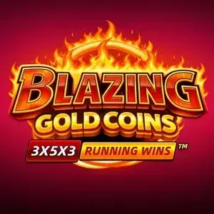 Blazing Gold Coins Running Wins